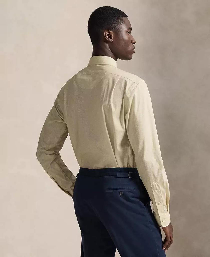 Men's Classic-Fit Plaid Stretch Poplin Shirt - Luna BR wear co.
