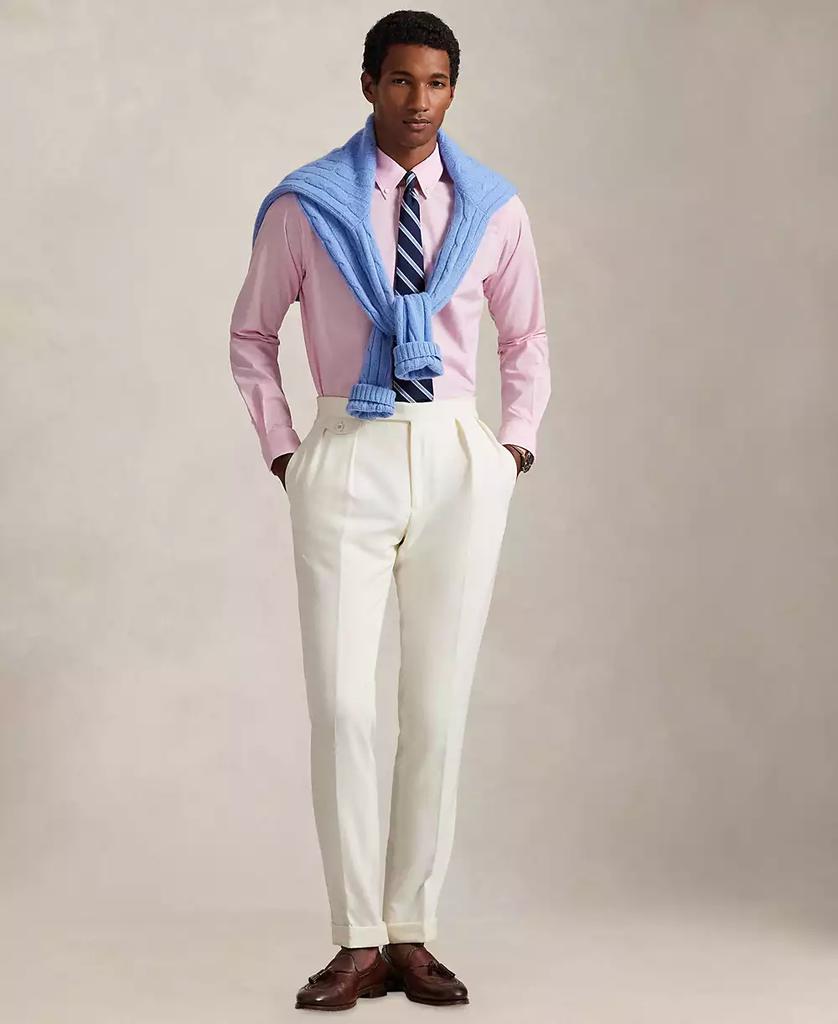 Men's Classic-Fit Plaid Stretch Poplin Shirt - Luna BR wear co.