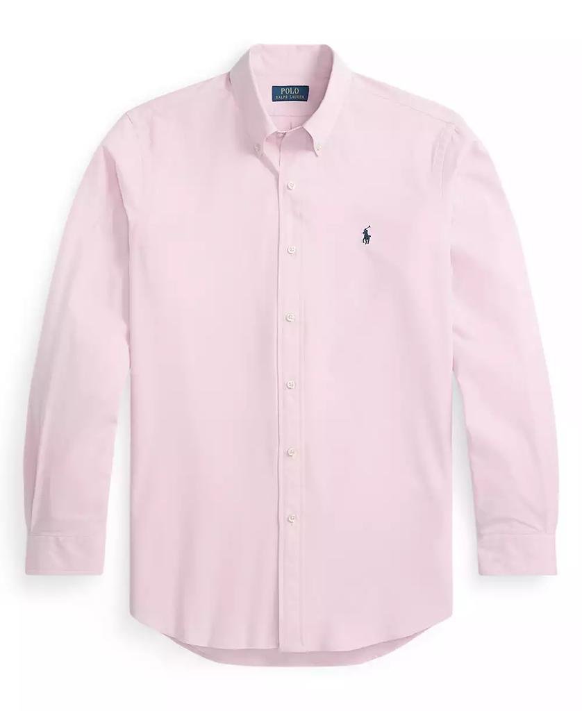 Men's Classic-Fit Plaid Stretch Poplin Shirt - Luna BR wear co.