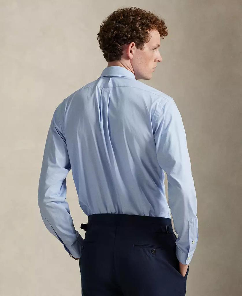 Men's Classic-Fit Plaid Stretch Poplin Shirt - Luna BR wear co.