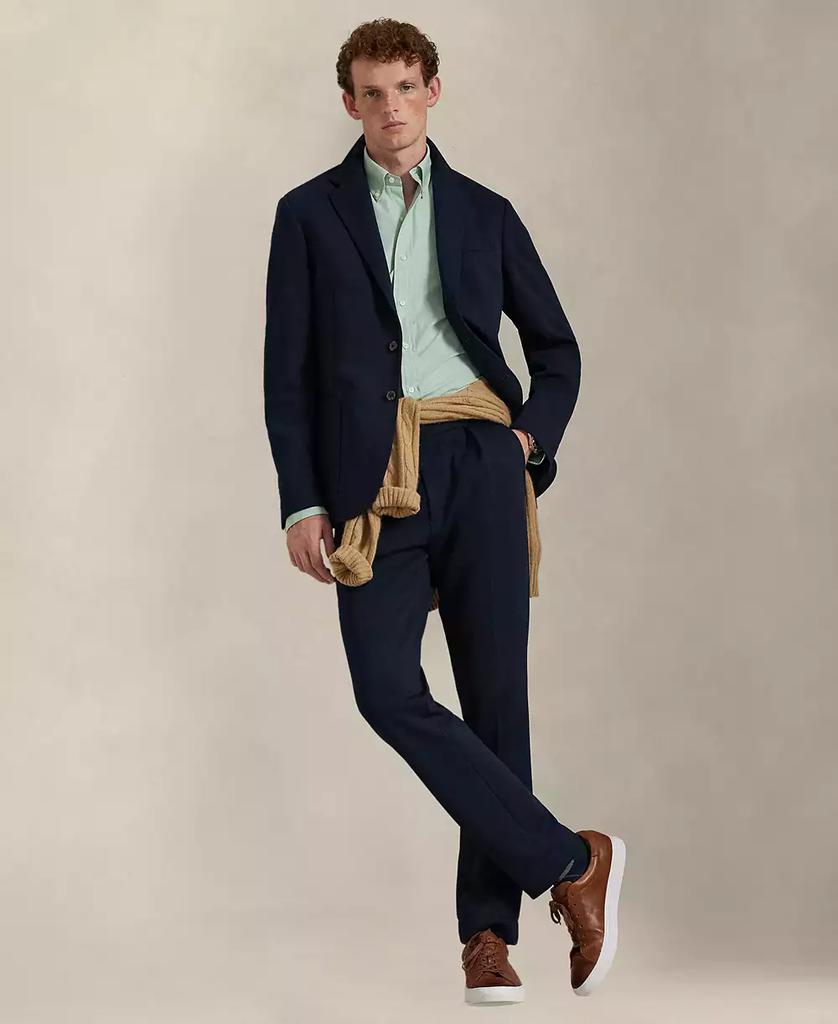 Men's Classic-Fit Plaid Stretch Poplin Shirt - Luna BR wear co.