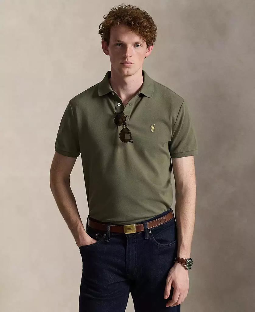 Men's Classic-Fit Stretch Mesh Polo Shirt - Luna BR wear co.