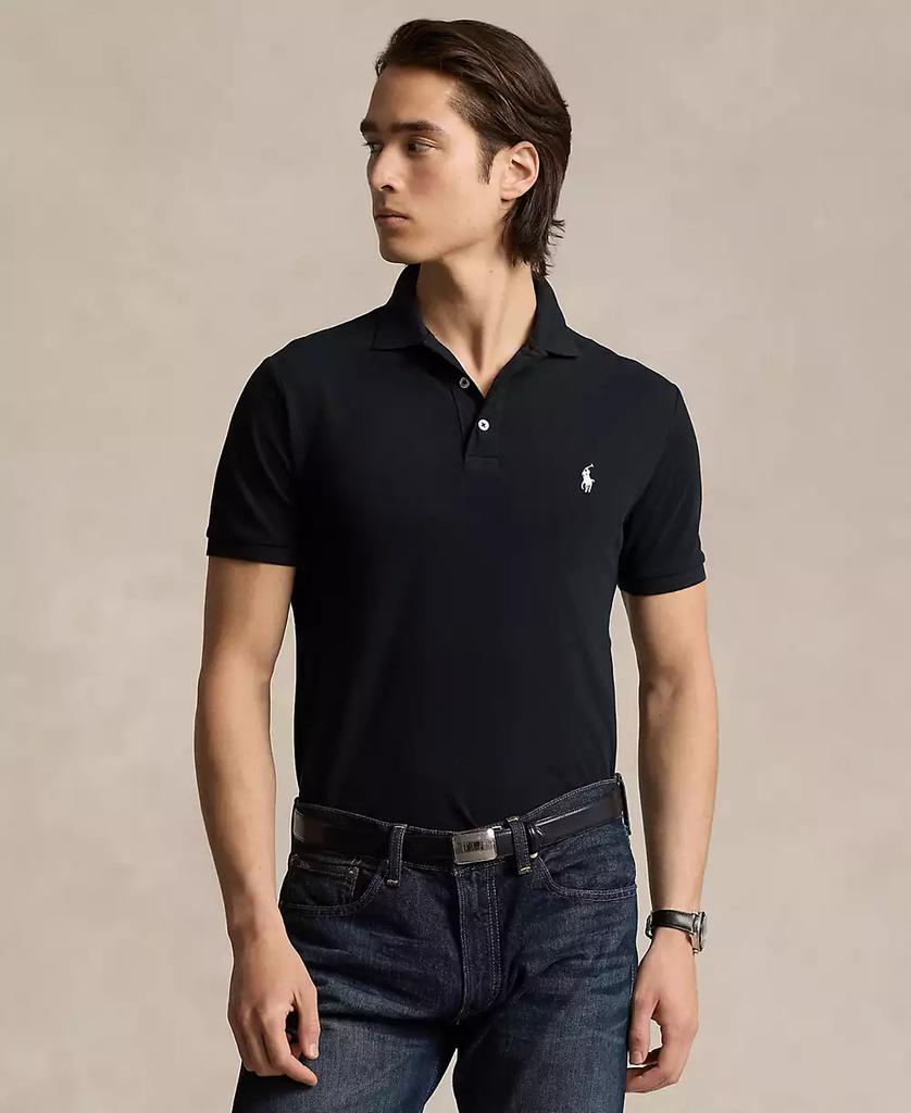 Men's Classic-Fit Stretch Mesh Polo Shirt - Luna BR wear co.