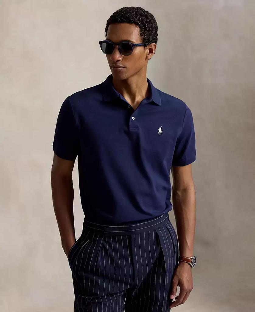 Men's Classic-Fit Stretch Mesh Polo Shirt - Luna BR wear co.