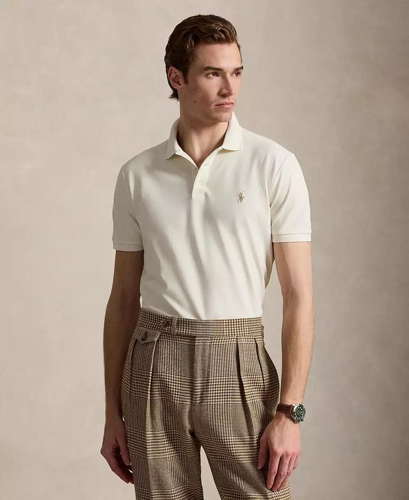 Men's Classic-Fit Stretch Mesh Polo Shirt - XIOR LUXE