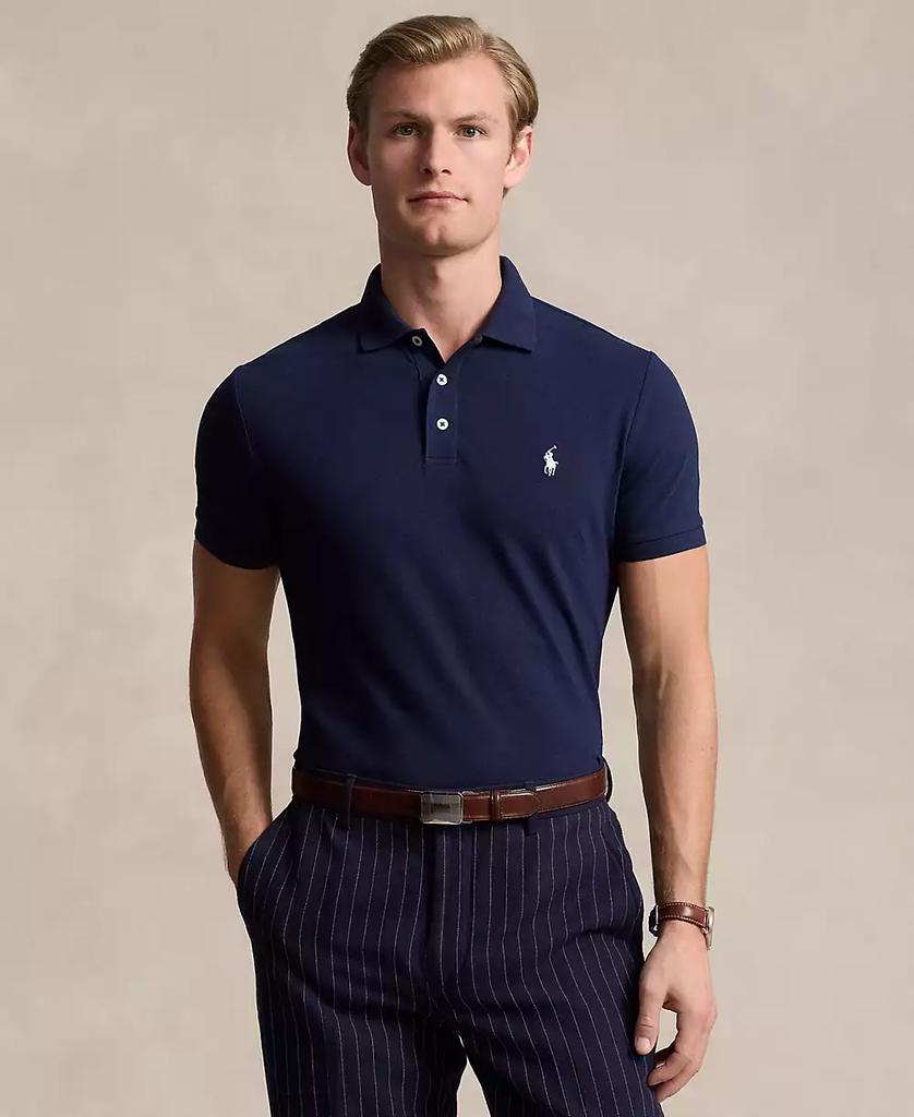 Men's Classic-Fit Stretch Mesh Polo Shirt - XIOR LUXE