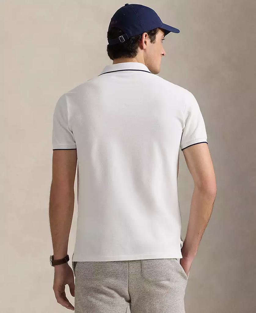 Men's Classic-Fit Stretch Oxford Mesh Polo Shirt - Luna BR wear co.