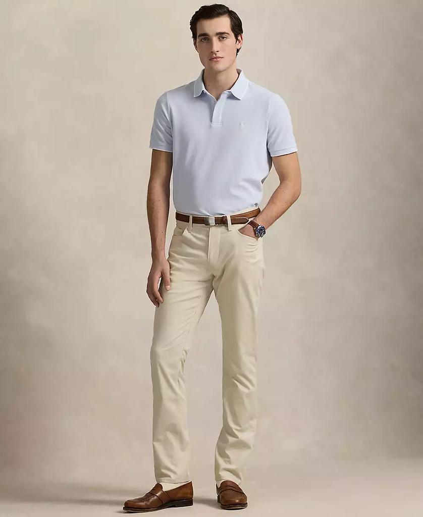 Men's Classic-Fit Stretch Oxford Mesh Polo Shirt - Luna BR wear co.