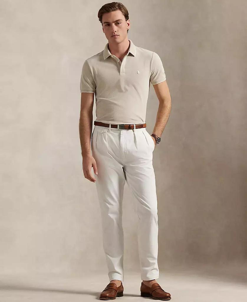 Men's Classic-Fit Stretch Oxford Mesh Polo Shirt - Luna BR wear co.