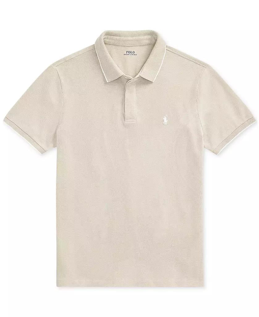 Men's Classic-Fit Stretch Oxford Mesh Polo Shirt - Luna BR wear co.