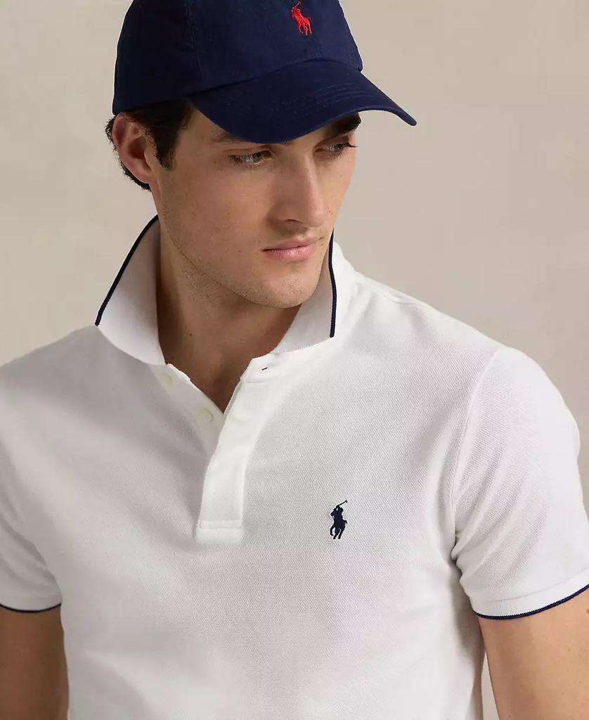 Men's Classic-Fit Stretch Oxford Mesh Polo Shirt - Luna BR wear co.