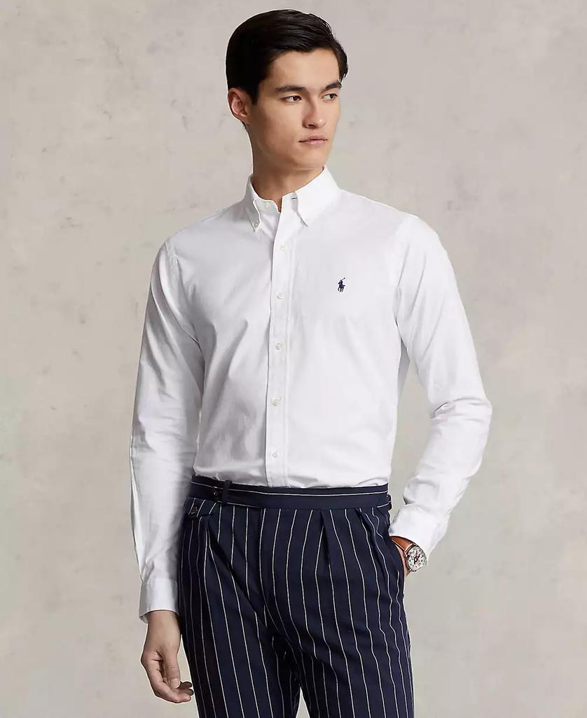 Men's Classic-Fit Stretch Oxford Shirt - Luna BR wear co.