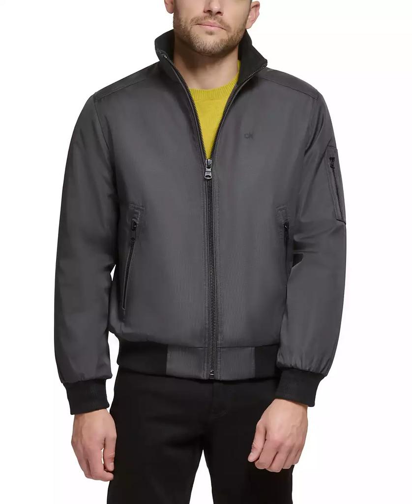 Men's Classic Zip-Front Ripstop Bomber Jacket - Luna BR wear co.