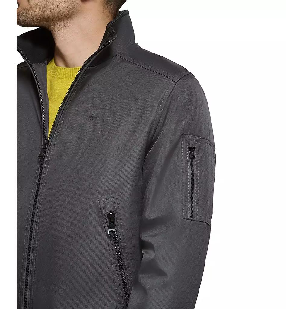 Men's Classic Zip-Front Ripstop Bomber Jacket - Luna BR wear co.