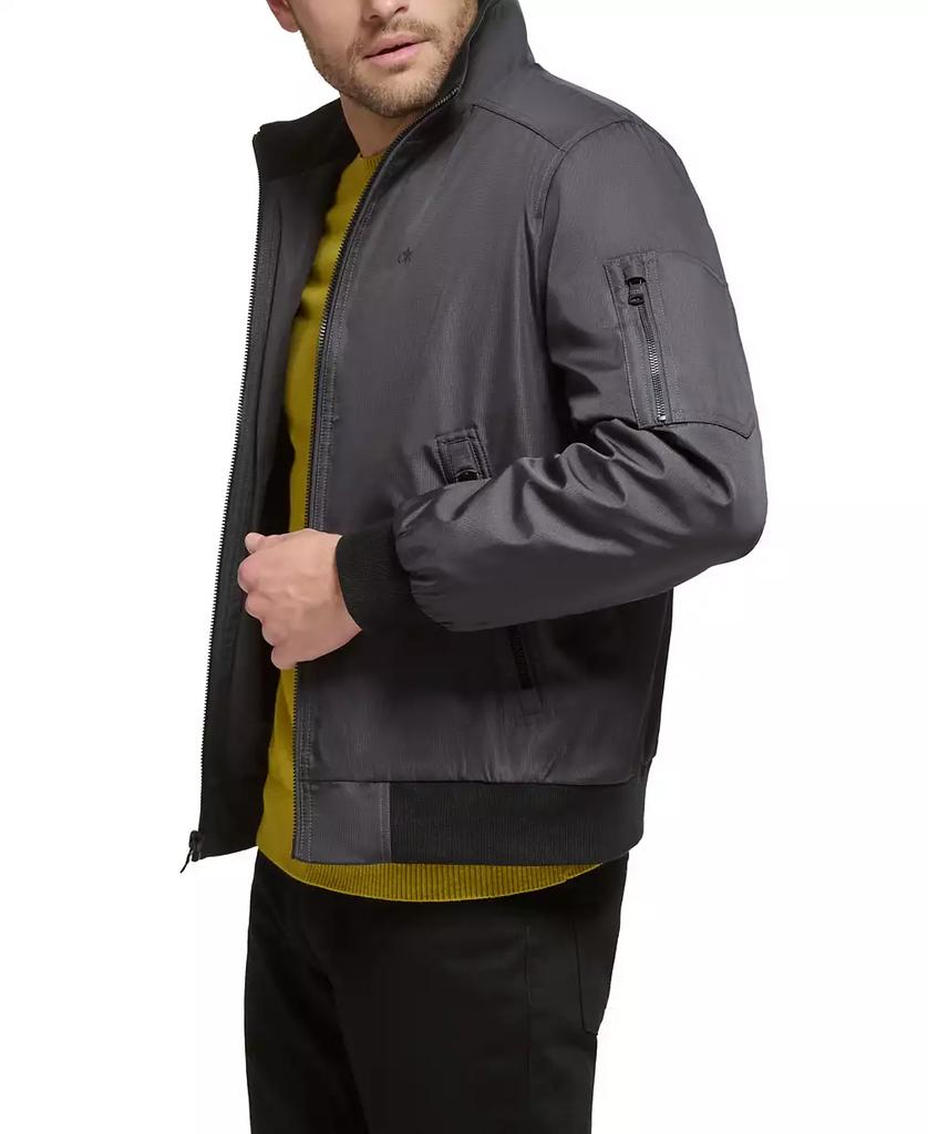 Men's Classic Zip-Front Ripstop Bomber Jacket - Luna BR wear co.