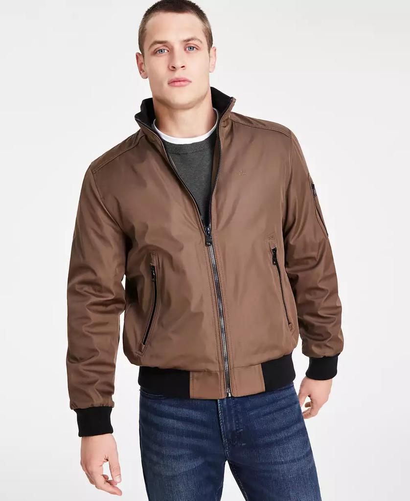 Men's Classic Zip-Front Ripstop Bomber Jacket - Luna BR wear co.