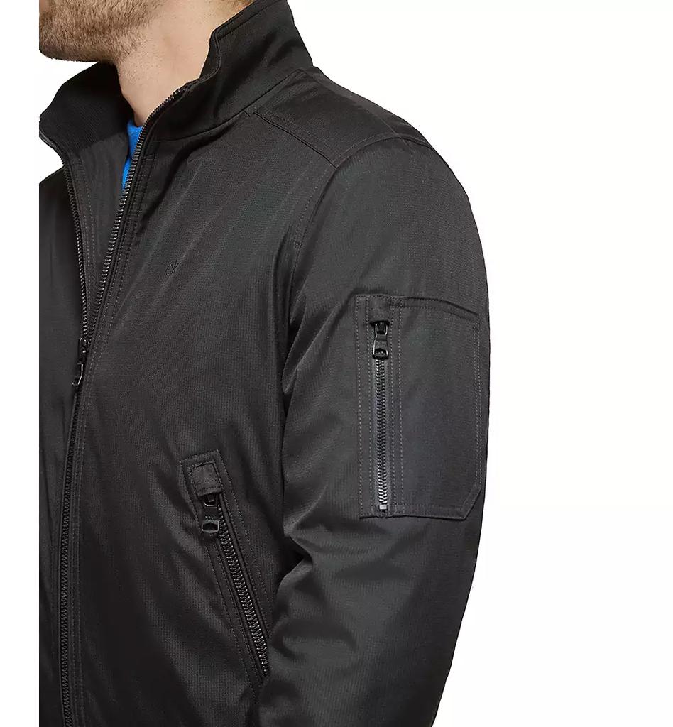 Men's Classic Zip-Front Ripstop Bomber Jacket - Luna BR wear co.