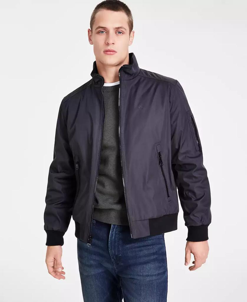 Men's Classic Zip-Front Ripstop Bomber Jacket - Luna BR wear co.
