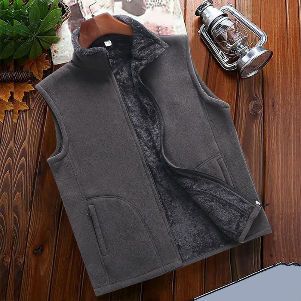 Men's Fleece Vest Jacket for Outdoor Sports Activities - Luna BR wear co.