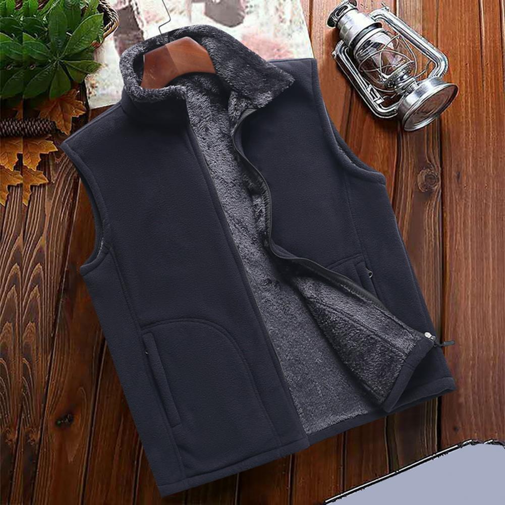 Men's Fleece Vest Jacket for Outdoor Sports Activities - Luna BR wear co.