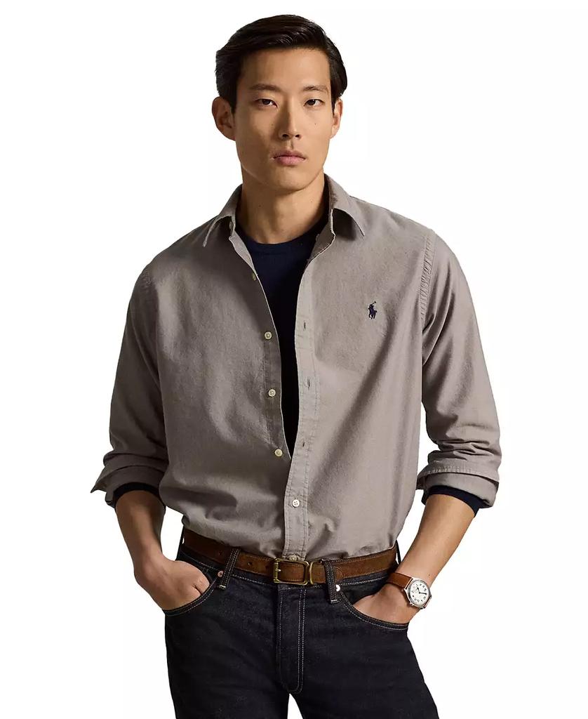 Men's Garment-Dyed Oxford Shirt - XIOR LUXE