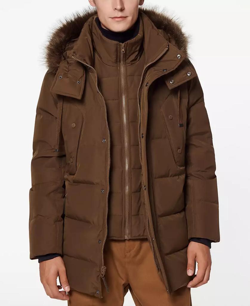Men's Gattaca Down Parka Coat - Luna BR wear co.