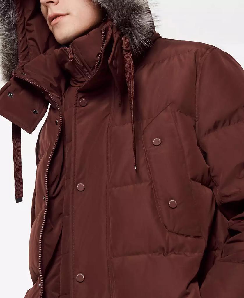 Men's Gattaca Down Parka Coat - Luna BR wear co.