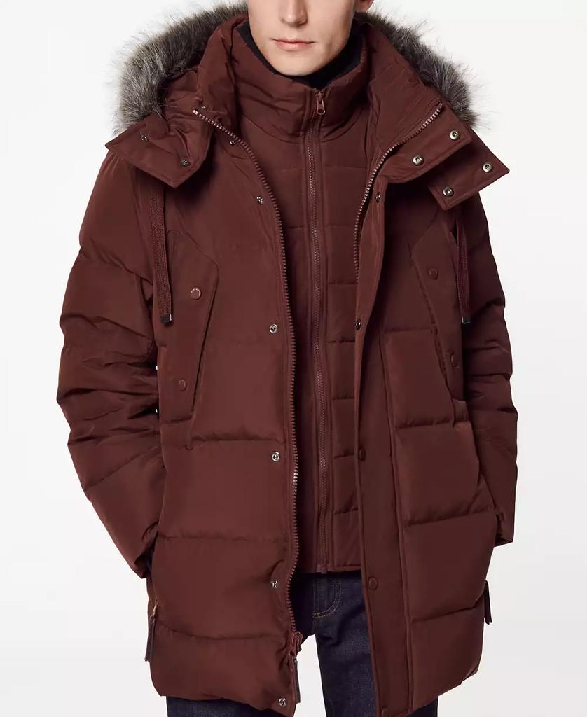 Men's Gattaca Down Parka Coat - Luna BR wear co.