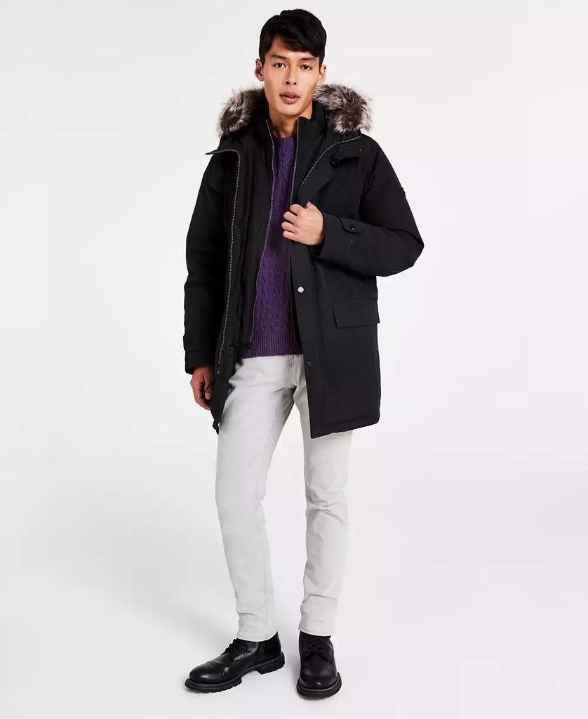 Men's Hooded Bib Snorkel Parka Coat, Created for Macy's - Luna BR wear co.