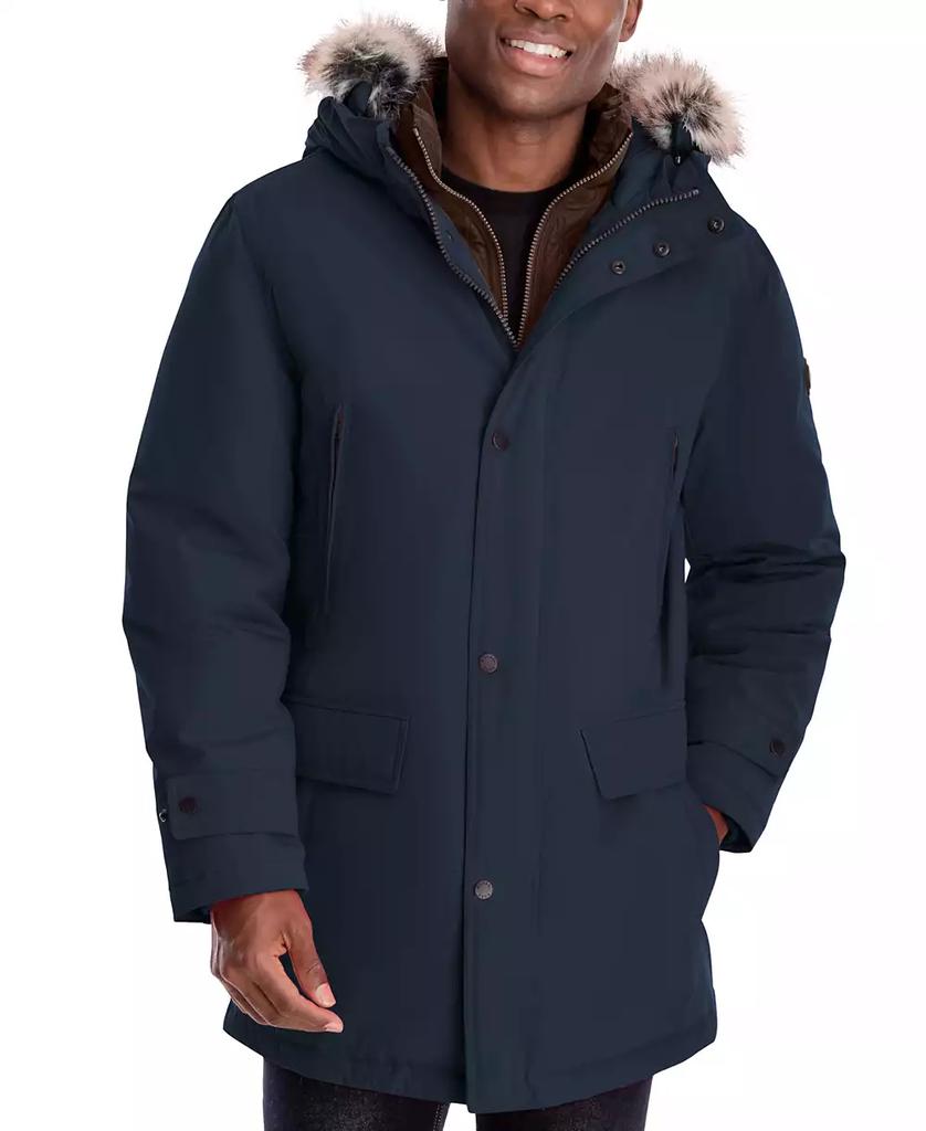 Men's Hooded Bib Snorkel Parka Coat, Created for Macy's - Luna BR wear co.