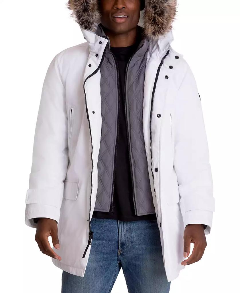 Men's Hooded Bib Snorkel Parka Coat, Created for Macy's - Luna BR wear co.