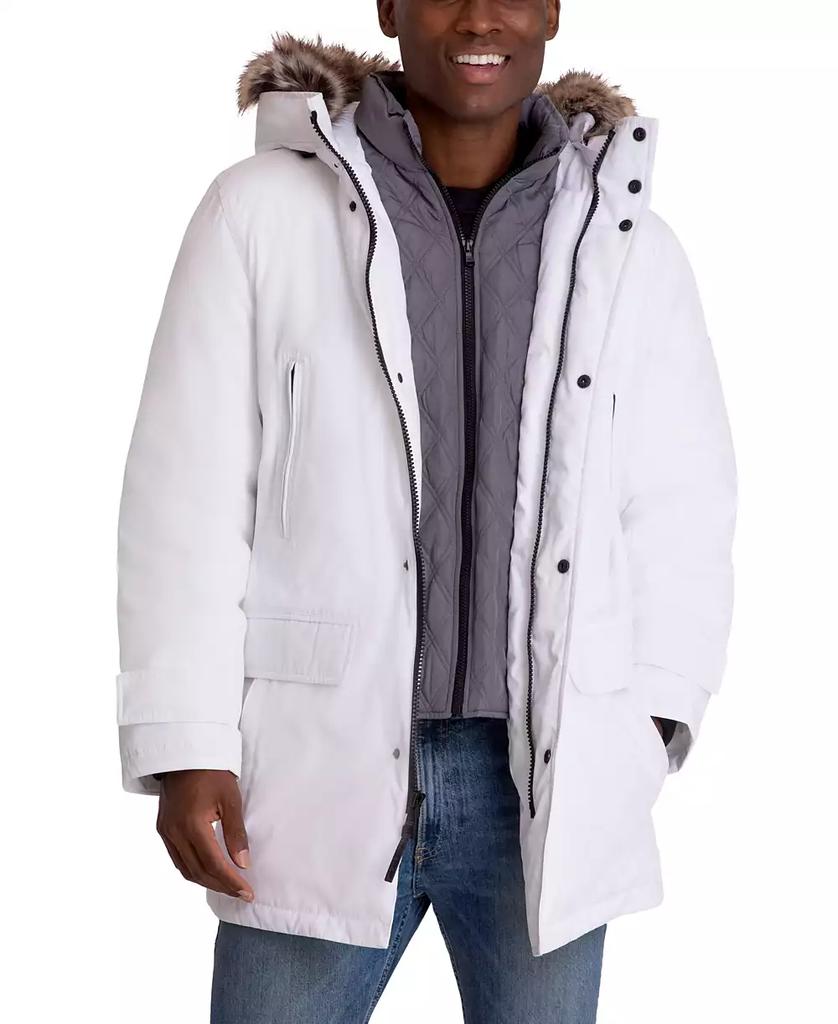 Men's Hooded Bib Snorkel Parka Coat, Created for Macy's - Luna BR wear co.