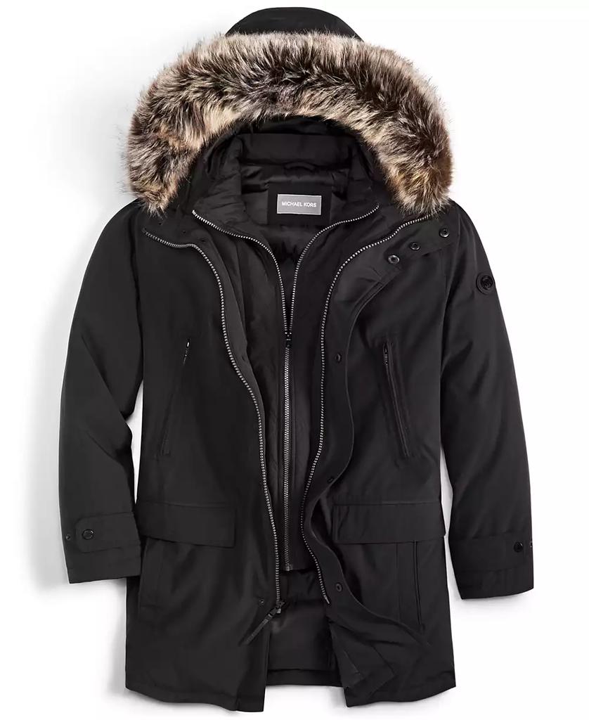 Men's Hooded Bib Snorkel Parka Coat, Created for Macy's - Luna BR wear co.