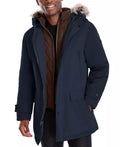 Men's Hooded Bib Snorkel Parka Coat, Created for Macy's - Luna BR wear co.