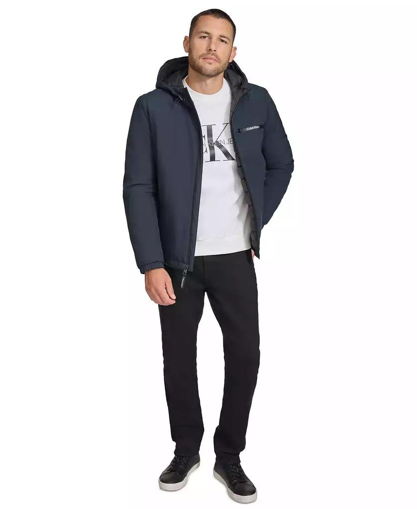 Men's Infinite Stretch Water-Resistant Hooded Jacket - Luna BR wear co.