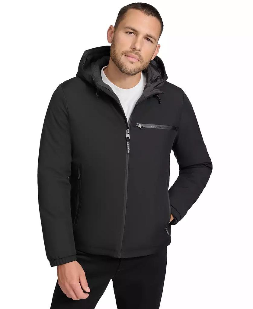 Men's Infinite Stretch Water-Resistant Hooded Jacket - Luna BR wear co.