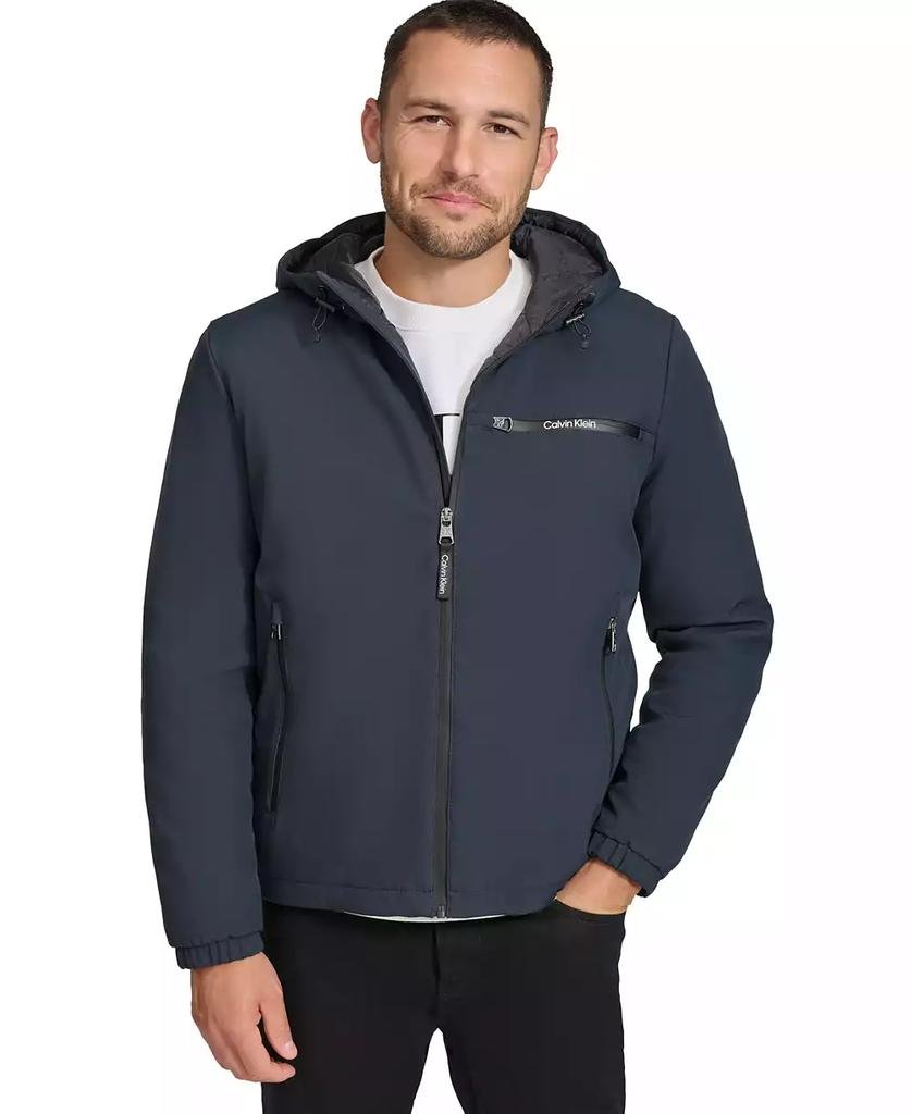 Men's Infinite Stretch Water-Resistant Hooded Jacket - Luna BR wear co.