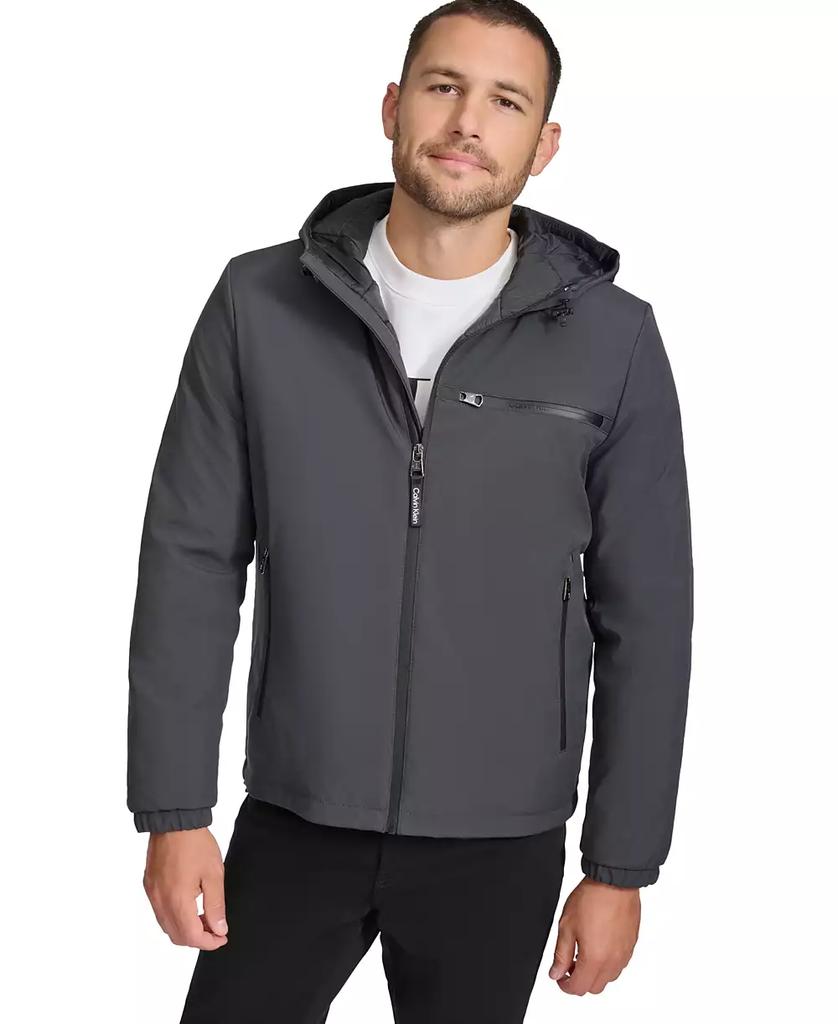 Men's Infinite Stretch Water-Resistant Hooded Jacket - Luna BR wear co.