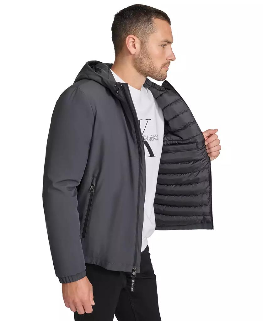 Men's Infinite Stretch Water-Resistant Hooded Jacket - Luna BR wear co.