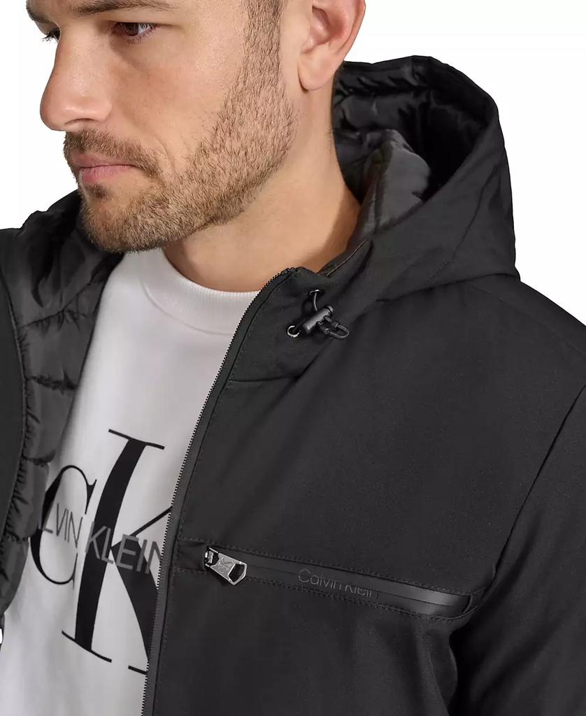 Men's Infinite Stretch Water-Resistant Hooded Jacket - Luna BR wear co.