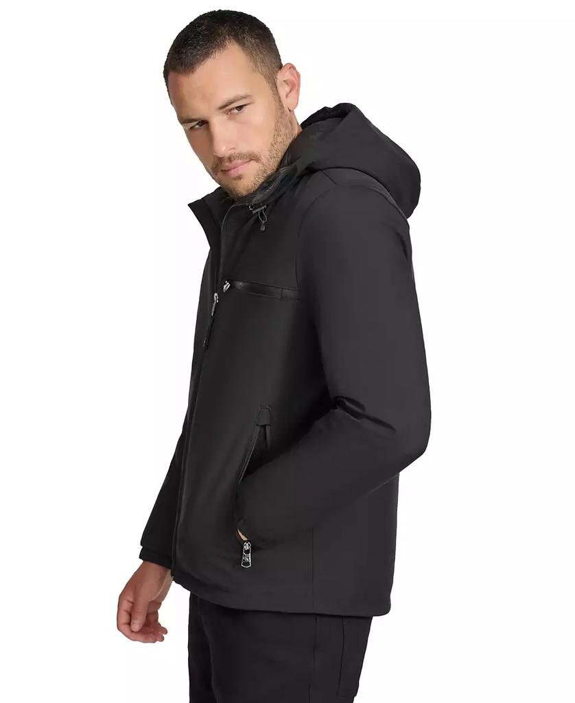 Men's Infinite Stretch Water-Resistant Hooded Jacket - Luna BR wear co.
