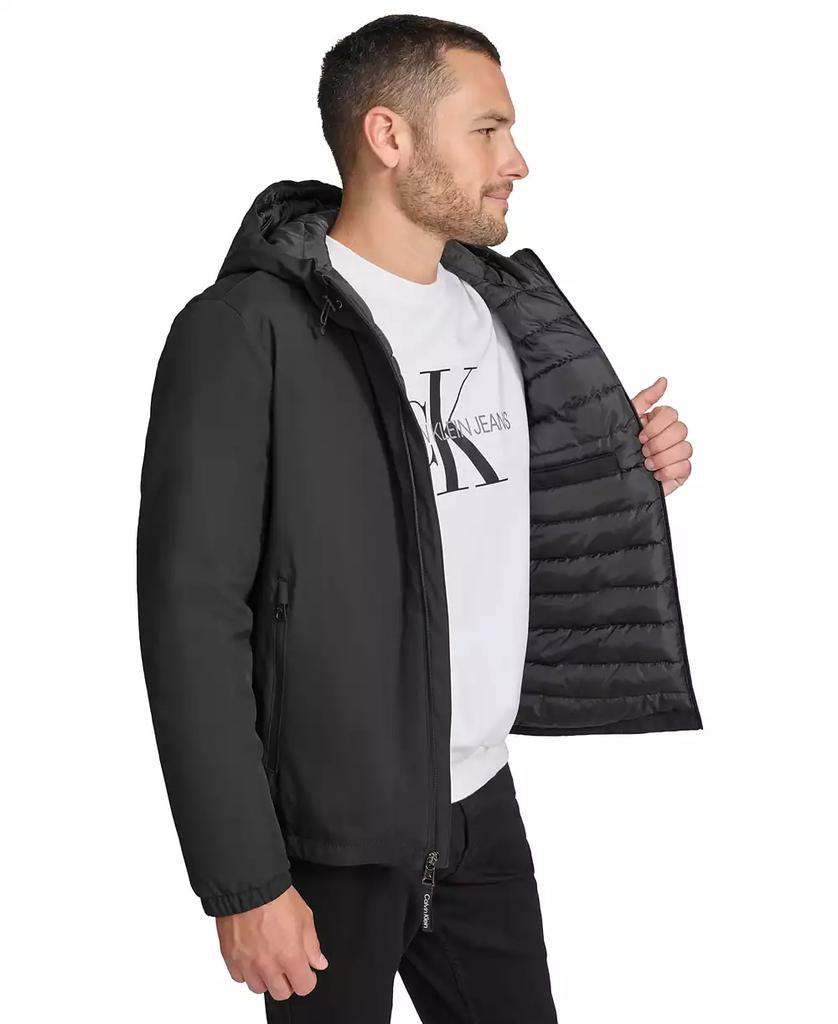 Men's Infinite Stretch Water-Resistant Hooded Jacket - Luna BR wear co.