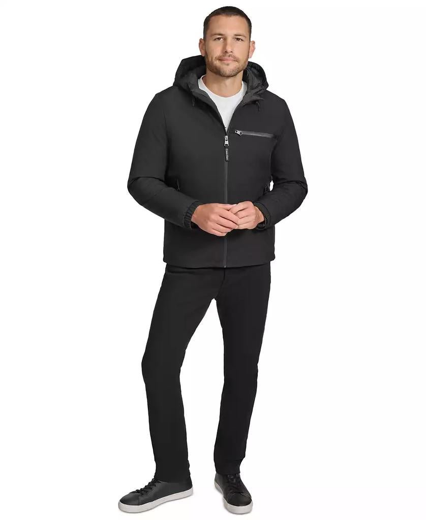 Men's Infinite Stretch Water-Resistant Hooded Jacket - Luna BR wear co.