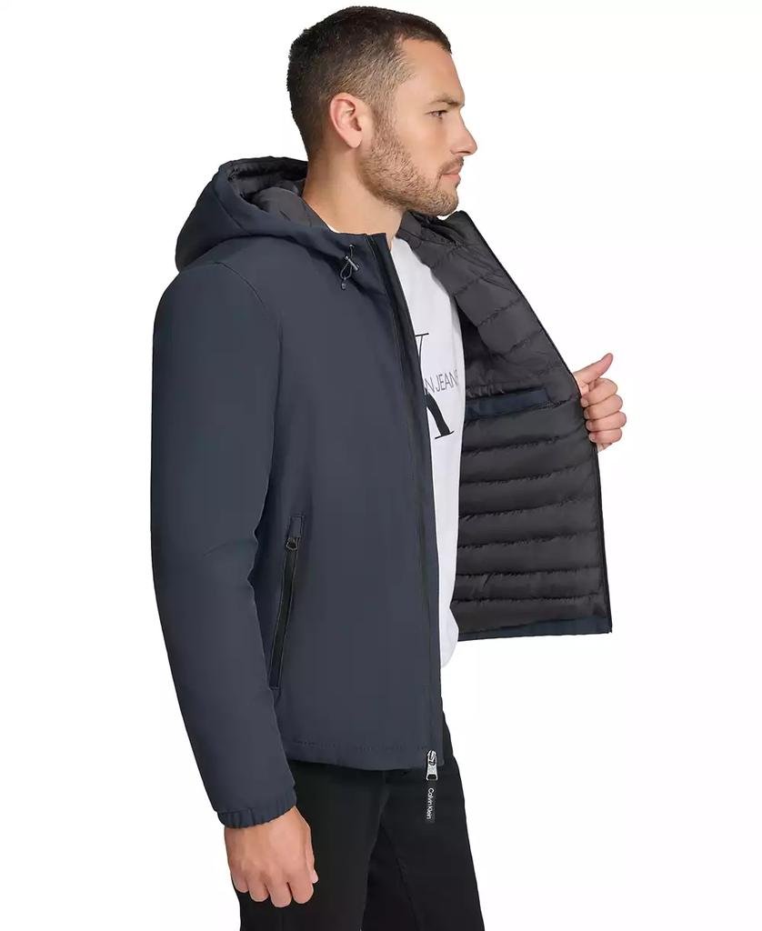 Men's Infinite Stretch Water-Resistant Hooded Jacket - Luna BR wear co.