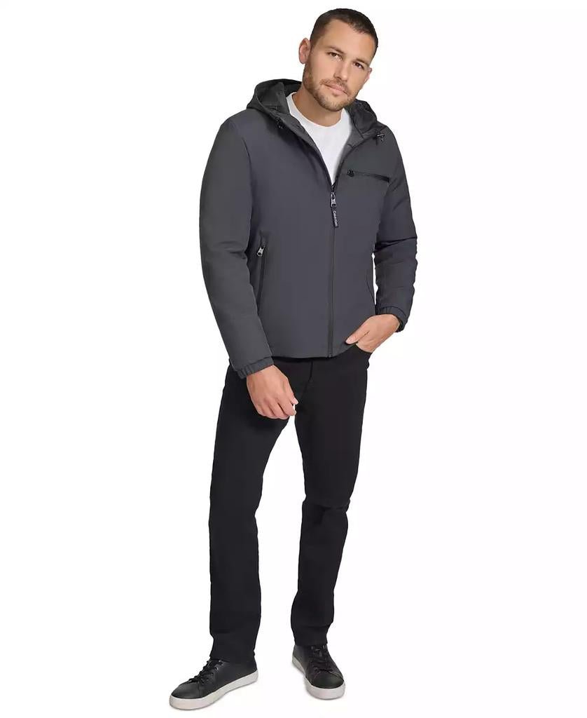 Men's Infinite Stretch Water-Resistant Hooded Jacket - Luna BR wear co.