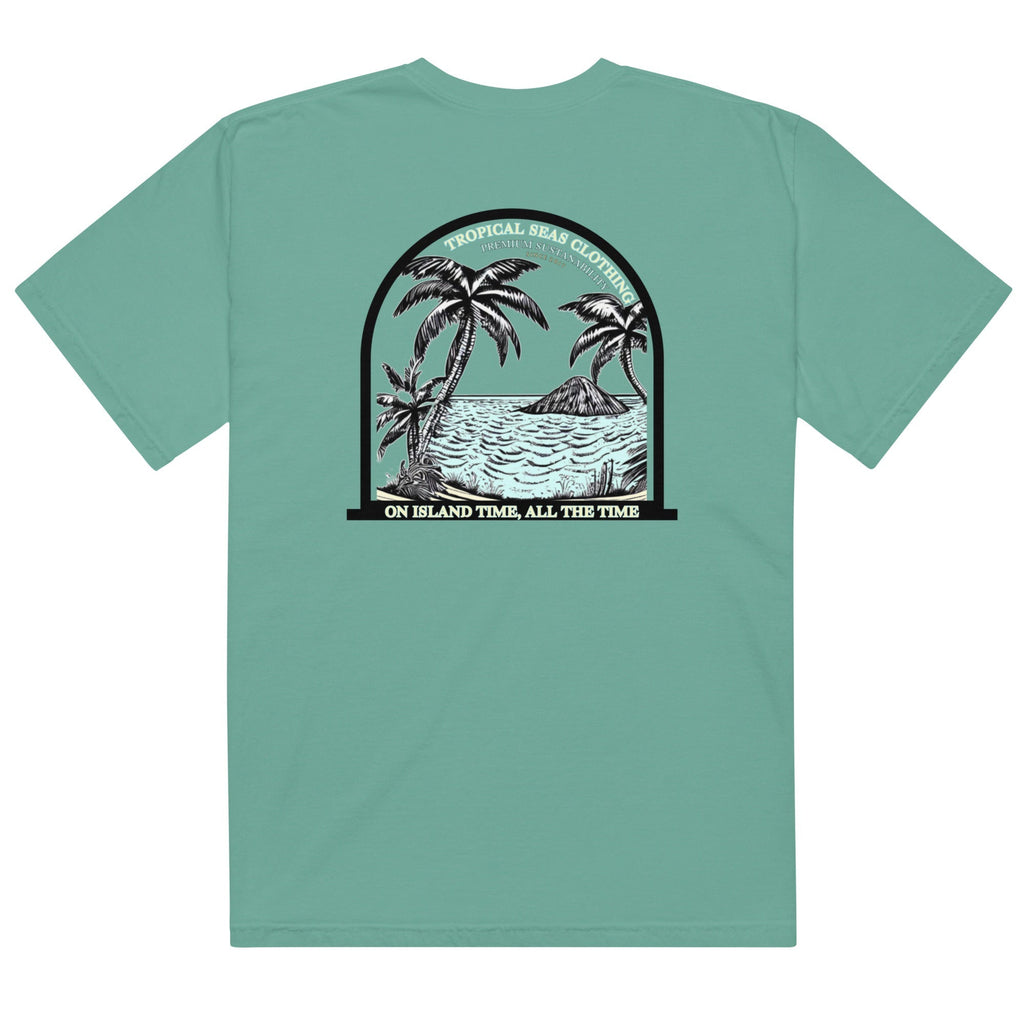 Men’s Island Time, All the Time Heavyweight T-Shirt - Luna BR wear co.