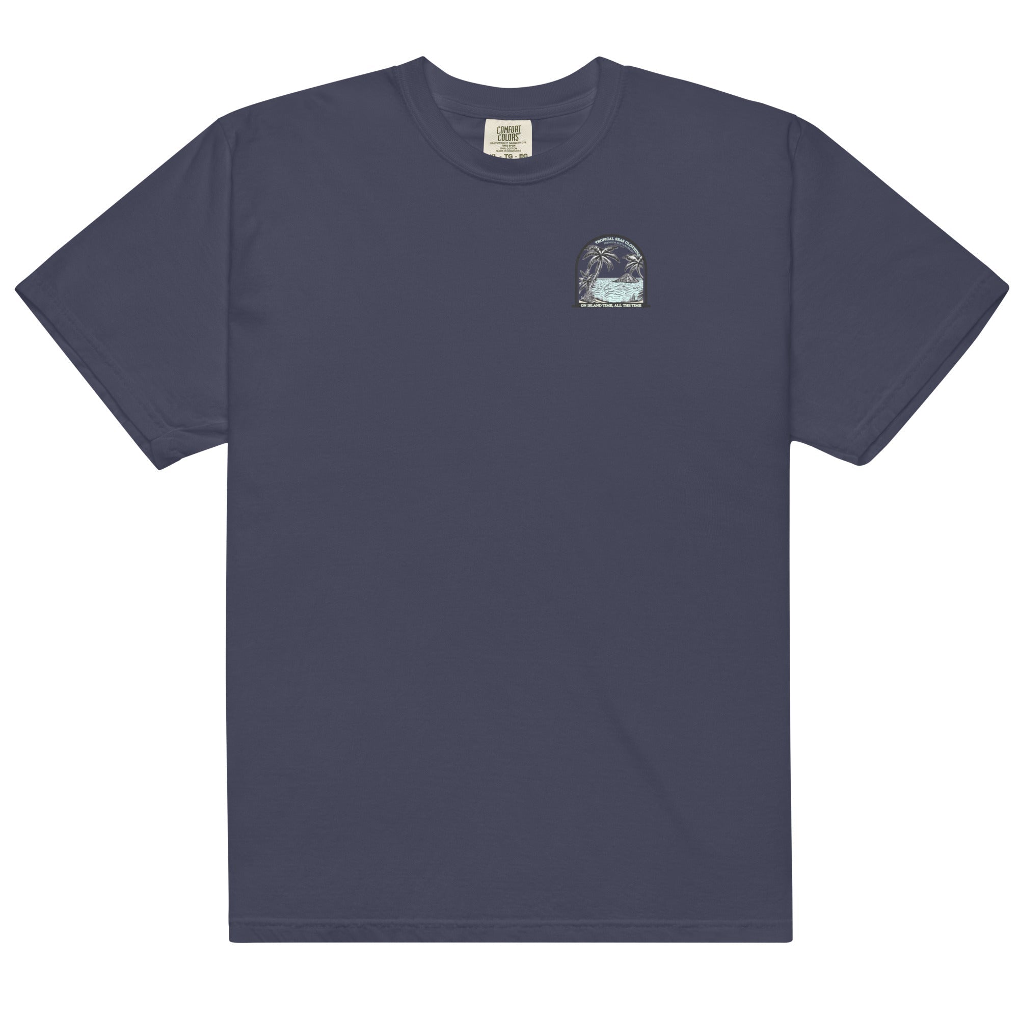 Men’s Island Time, All the Time Heavyweight T-Shirt - Luna BR wear co.
