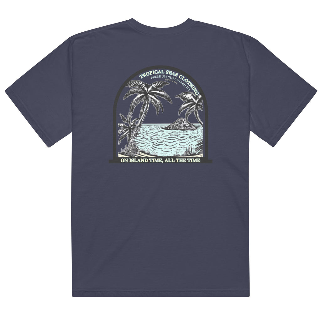 Men’s Island Time, All the Time Heavyweight T-Shirt - Luna BR wear co.