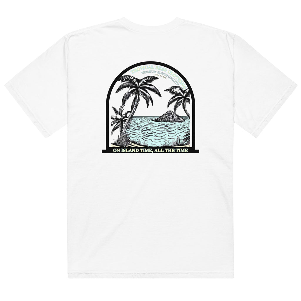 Men’s Island Time, All the Time Heavyweight T-Shirt - Luna BR wear co.