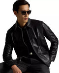 Men's Leather Jacket - Luna BR wear co.